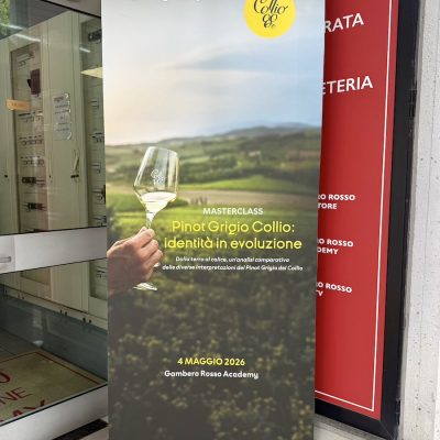Il Pinot Grigio racconta il Collio. La masterclass di GAMBERO ROSSO.